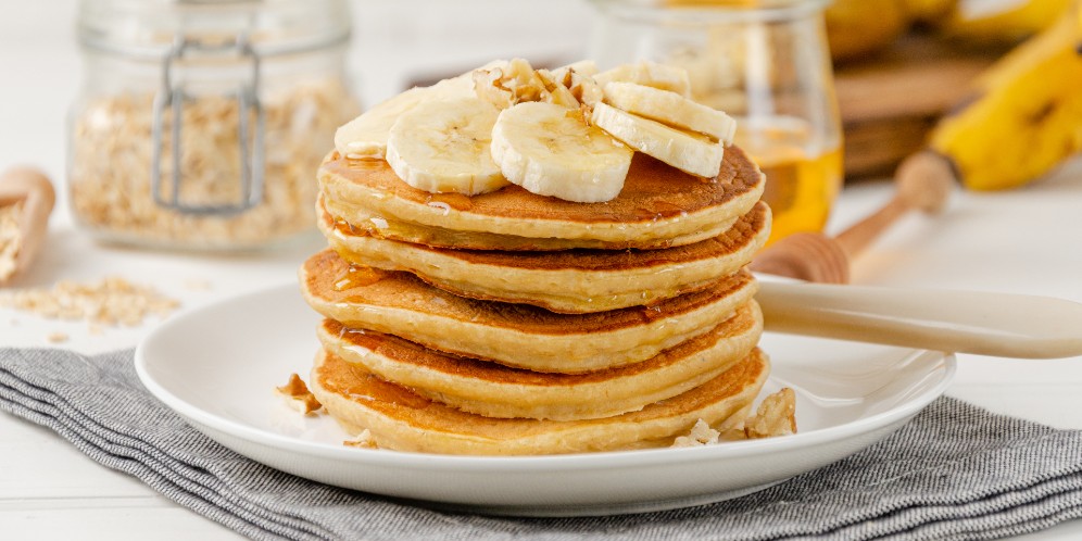 Menu Sarapan Sehat Banana Oat Pancake, Siapa Tahu Kamu Pengen Coba?