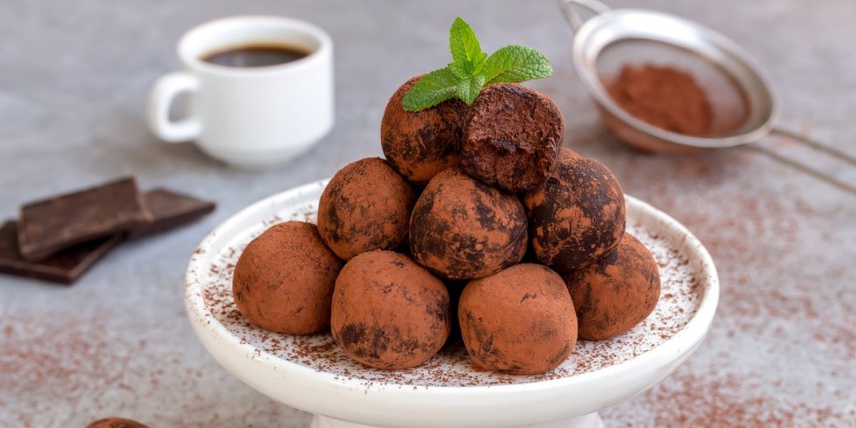 Sering Dijual Cukup Mahal, Ternyata Choco Truffle Bisa Dibuat dengan 2 Bahan Simpel