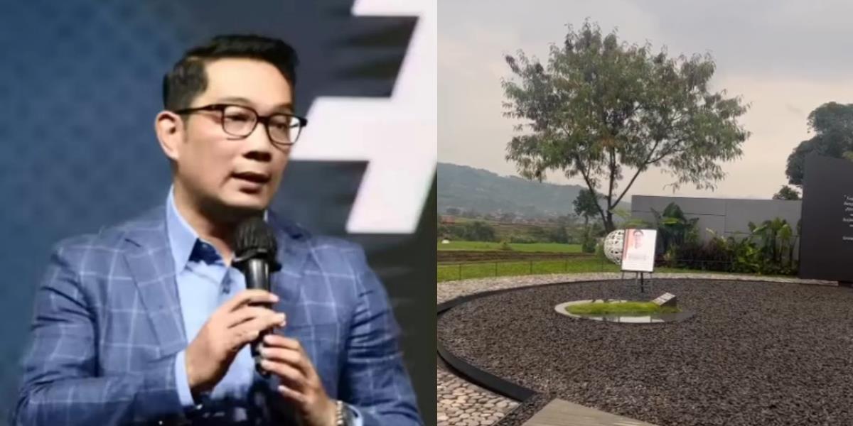 MasyaAllah, Ditemukan Mata Air dekat Makam Emmeril Khan Putra Gubernur Jabar Ridwan Kamil