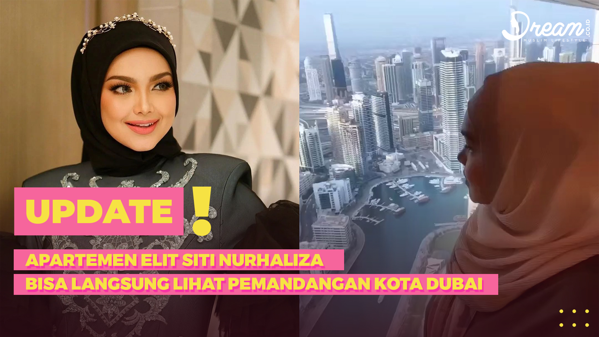 Apartemen Elit Siti Nurhaliza, Bisa Langsung Lihat Pemandangan Kota Dubai