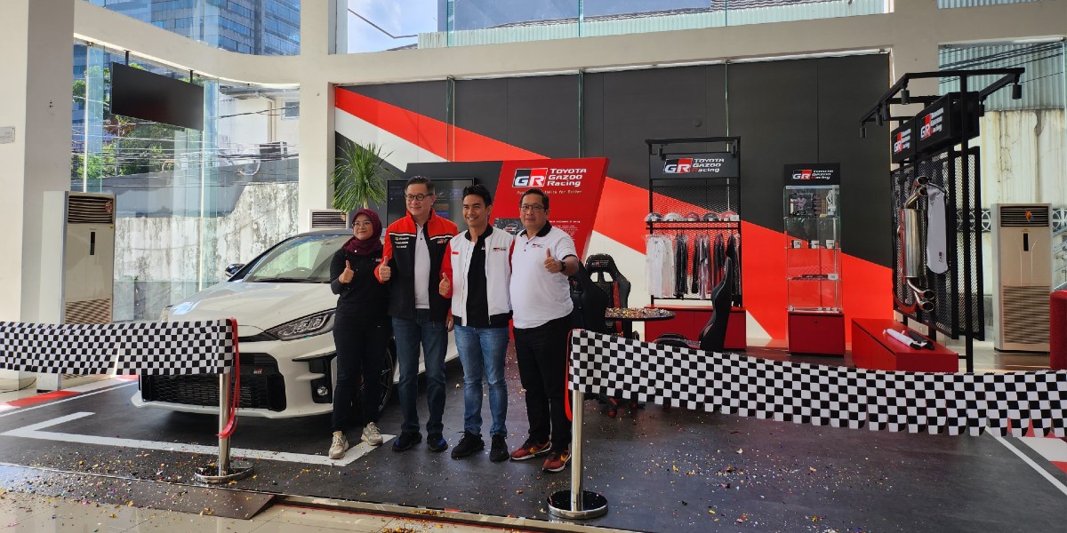 GR Zone di Tunas Toyota, Hadirkan Produk Gazoo Racing Terlengkap