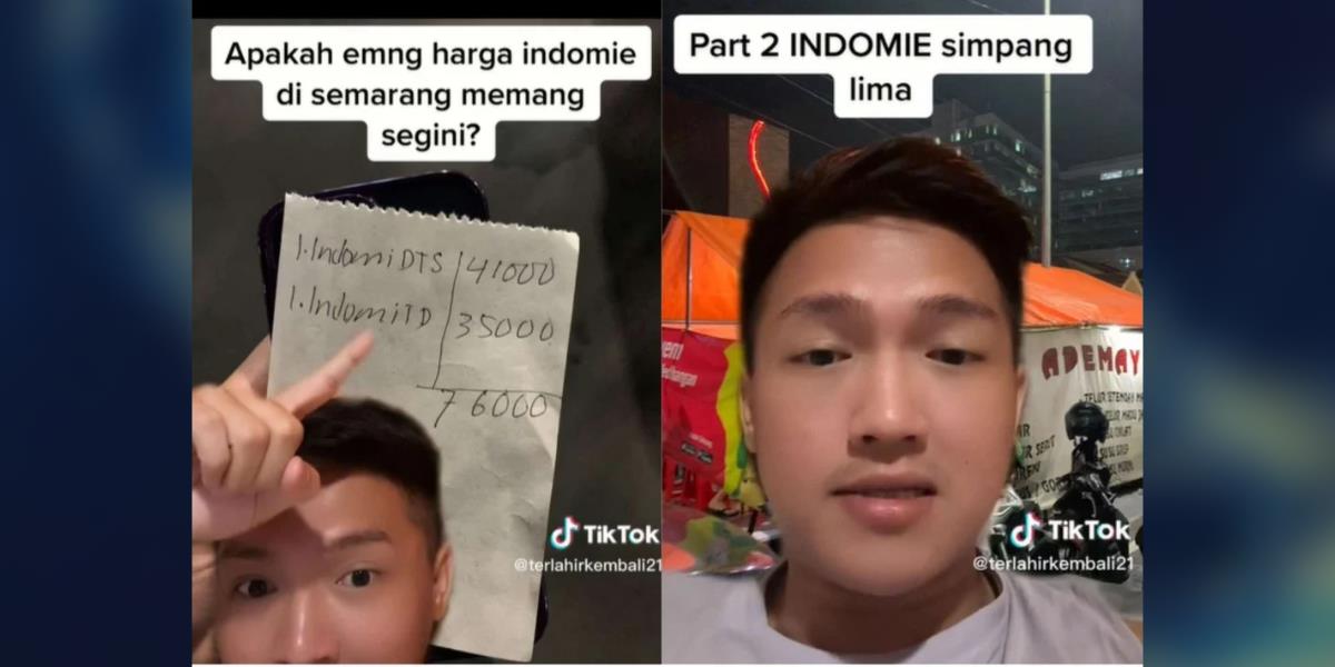 Merasa Digetok Warung Mie Instan di Semarang, Pria Ini Trauma Setelah Harus Bayar Rp76 Ribu