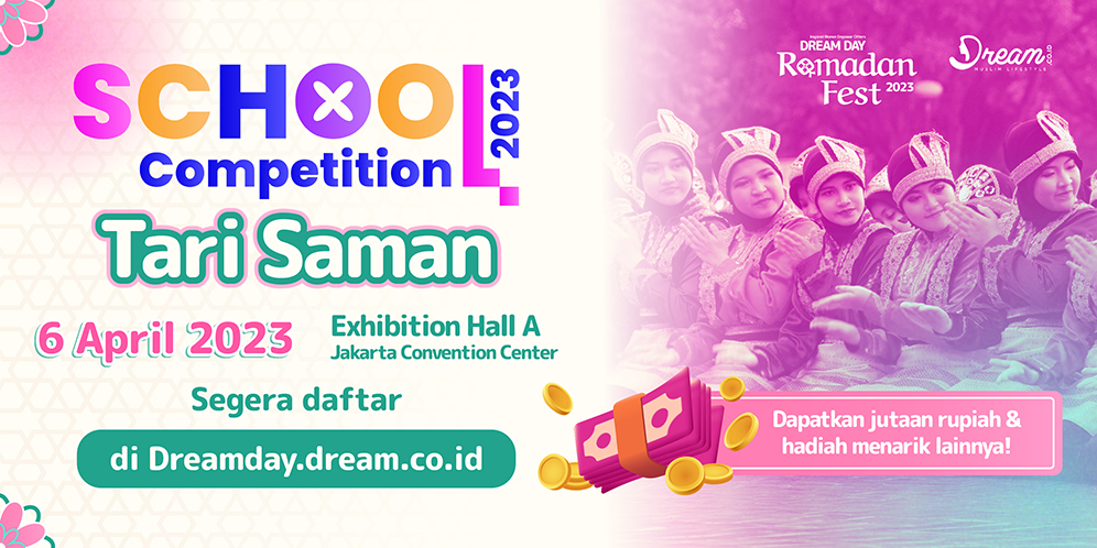 Semarak Dream Day Ramadan Fest 2023, Ada School Competition Tari Saman