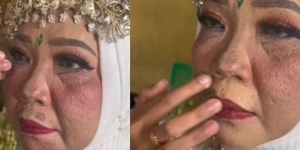 Makeup Pengantin Wanita Sunda Rusak Gegara Perawatan, MUA Rias Ulang dan Hasilnya Bikin Takjub
