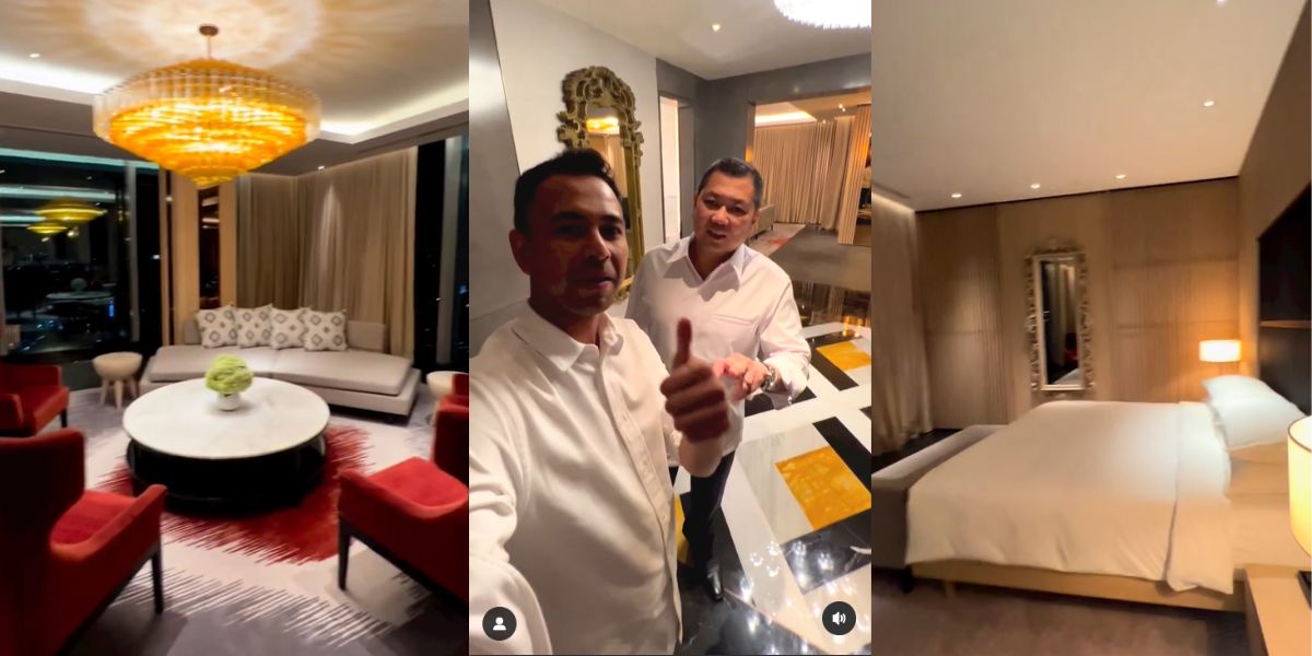 Intip Kamar Chairman Suite Hotel Milik Miliarder Hary Tanoesoedibjo, Kemewahannya Bikin Raffi Ahmad Geleng-Geleng