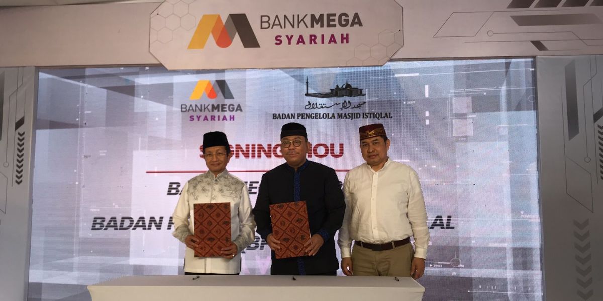 Bank Mega Syariah Buka KCP di Kawasan Masjid Istiqlal, Bantu Visi Angkat Martabat Manusia