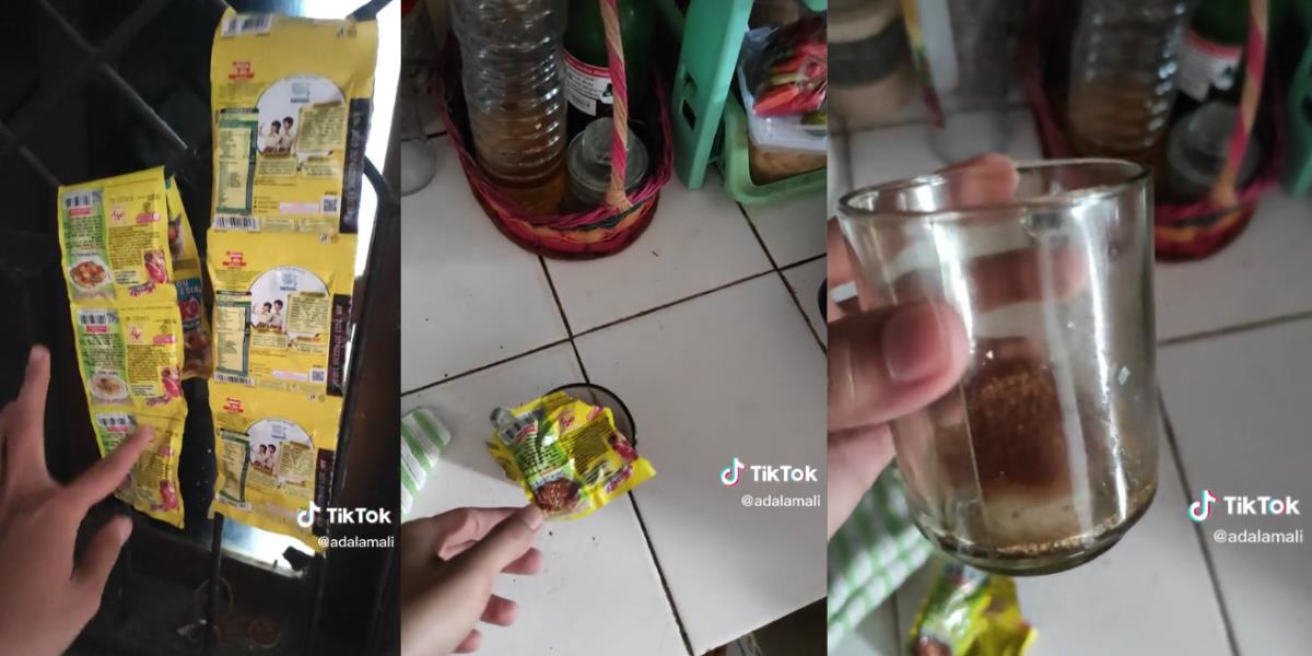 Ngakak! Gegara Bungkus Mirip sama Susu Sachet, Pemuda Meleng Hampir Minum Bumbu Masak Instan, Netizen: Gak Apa-Apa Sama-Sama dari Sapi