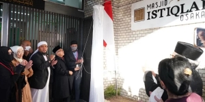 Potret Masjid Istiqlal Osaka di Jepang yang Baru Diresmikan Wapres