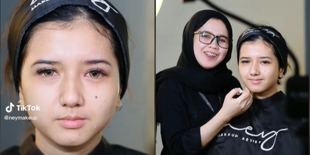 Potret Makeup Korean Look di Wajah Arab, Hasilnya Bikin Pangling, Skill MUA Bukan Kaleng-kaleng!