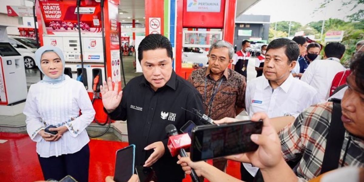 Buntut Kebakaran Depo Plumpang, Erick Thohir Copot Direktur Pertamina