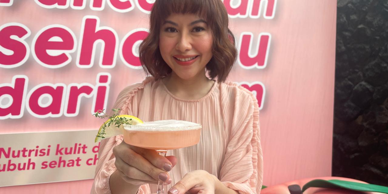 Korean White Peach Spritz, Ramuan Minuman Segar dari Chef Putri Miranti