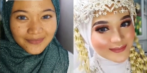 Potret Makeup Pengantin Adat Sunda, Hasilnya Bikin Pangling, Jadi Beda Banget!