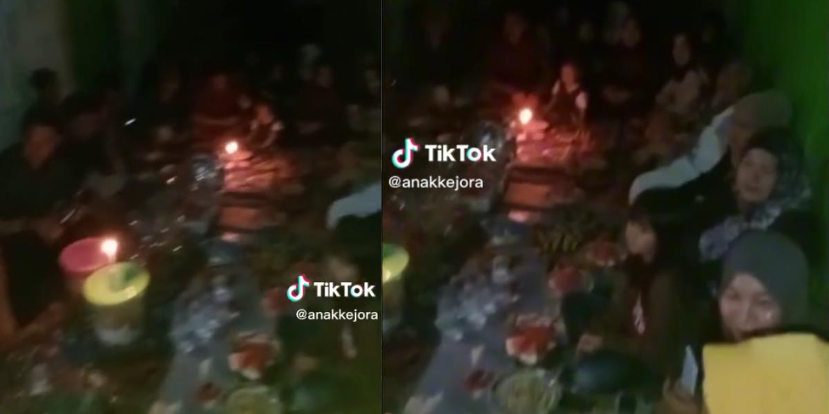 Ngakak! Gelar Acara Lamaran Malam Hari Pas Listrik Padam, Jatuhnya Malah Berasa Ritual Pesugihan, Netizen: Yang Jaga Lilinnya Sekampung
