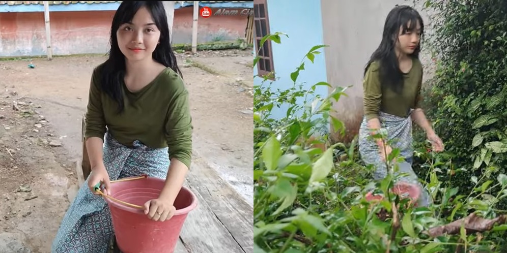 Potret Gadis Desa di Kampung Bidadari, Pemandangan Alam Super Indah, Warganya Cantik-cantik!