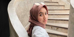 Tutorial Style Hijab Segi Empat Manis untuk Bukber 