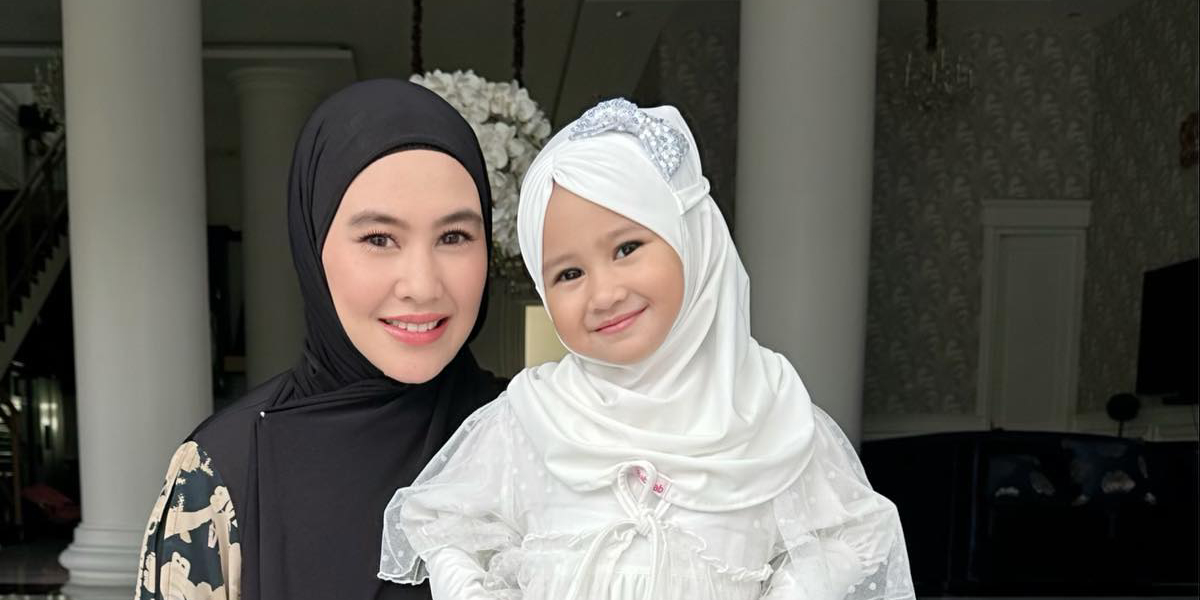 Masya Allah, Baru 3 Tahun Anak Kartika Putri Sudah Belajar Puasa Sampai Magrib