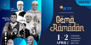 'Gema Ramadan SCTV' Digelar Akhir Pekan Ini dengan Bertabur Bintang