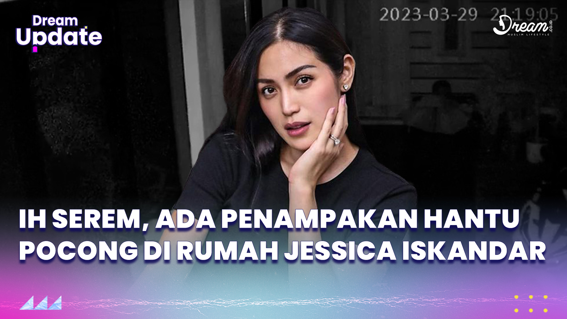 Ih Serem, Ada Penampakan Hantu Pocong di Rumah Jessica Iskandar