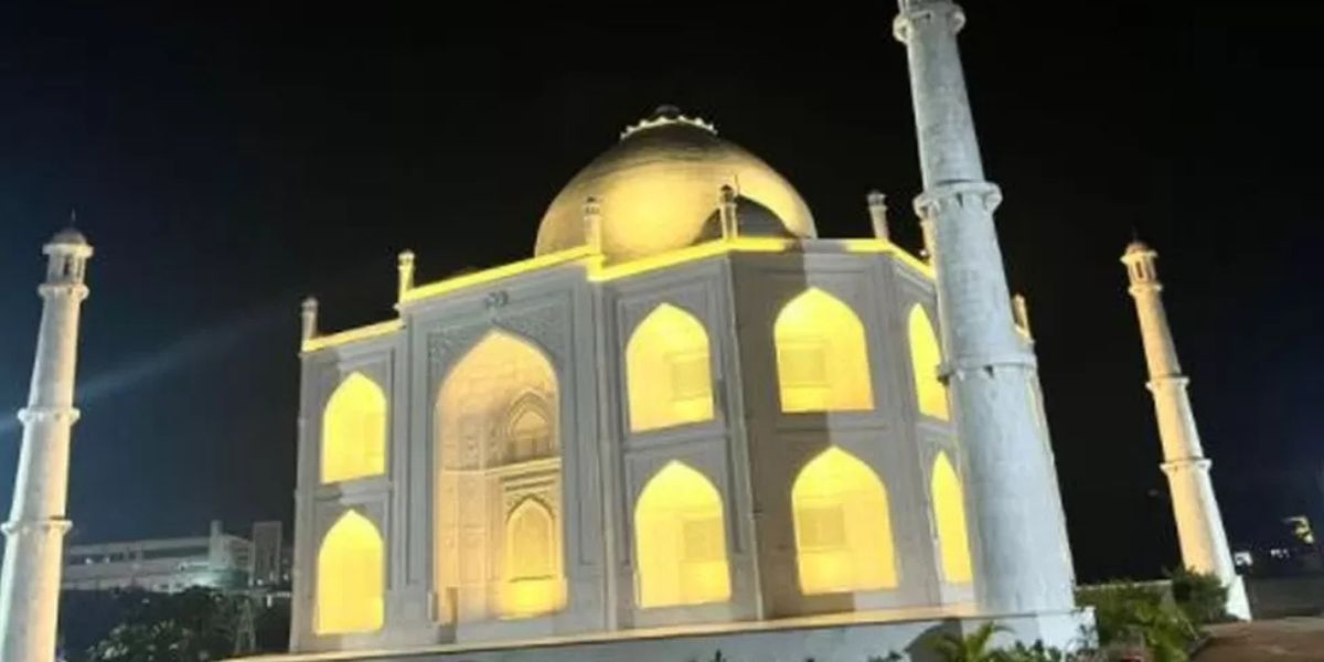 Momen Pria Bangun Replika Taj Mahal untuk Hadiah Sang Istri, Keluar Cuan Sampai Rp3,8 Miliar