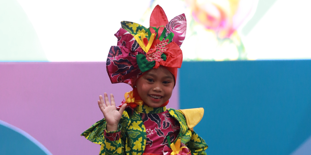 FOTO: Gemasnya Peserta Kids Muslim Fashion Competition di Dream Day Ramadan Fest 2023