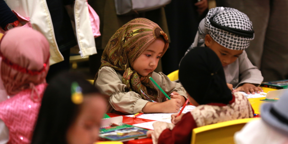 FOTO: Keseruan Coloring Competition My Jelly Wong Coco di Dream Day Ramadan Fest 2023