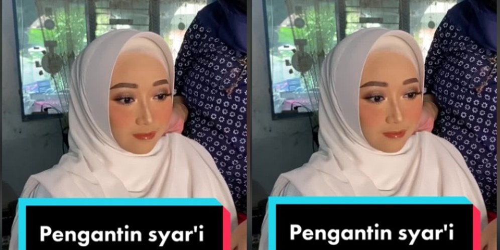 MUA Ini Jawab Tantangan Untuk Rias Pengantin Syar'i, Ternyata Begini Hasil Akhirnya...