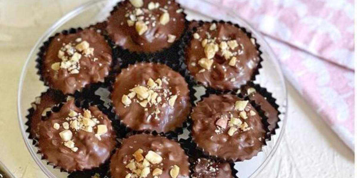 Tanpa Perlu Mixer dan Oven, Buat Choco Peanut Simpel untuk Hari Raya