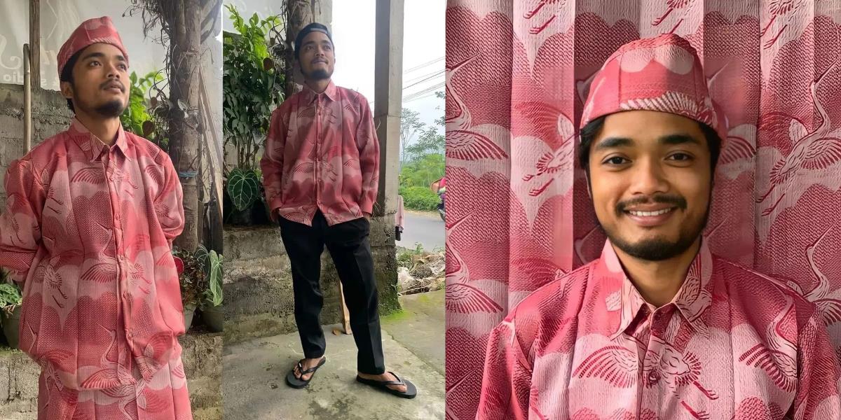 Ngakak! Ide Baju Lebaran Murah, Tema Spesial Menyatu dengan Gorden