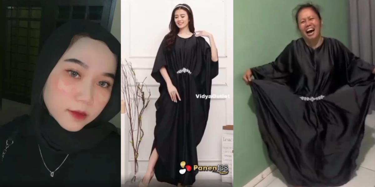 Ngakak! Ibu Mertua Dibelikan Baju Kaftan Buat Lebaran sama Menantu, Jadinya Malah Cosplay Kelelawar