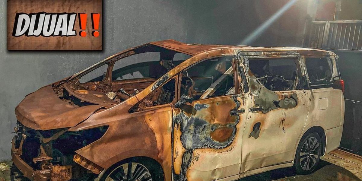 Via Vallen Jual Bangkai Mobil Alphard yang Dibakar Fans 3 Tahun Lalu, Ini Alasannya