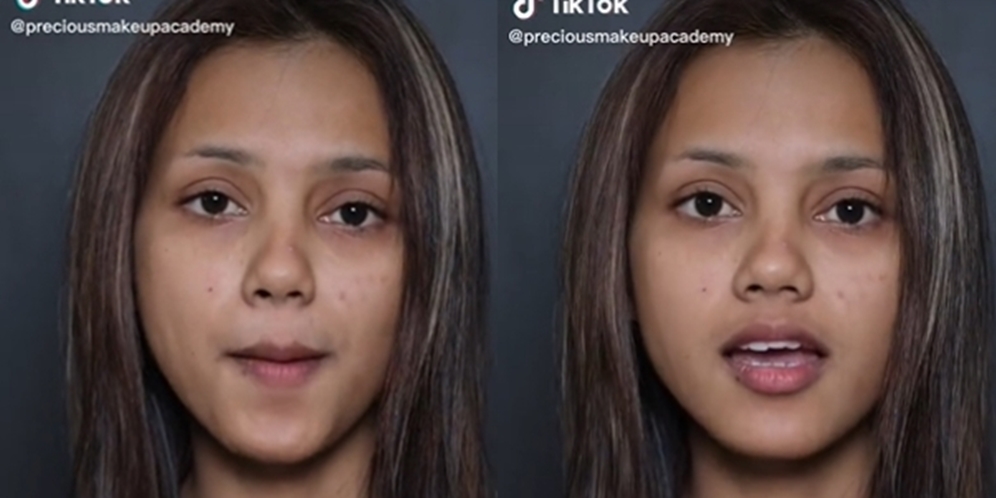 Transformasi Wanita Polos Makeup Ala India, Hasilnya Bak Barbie India, Disebut Mirip Artis Rani Mukherjee