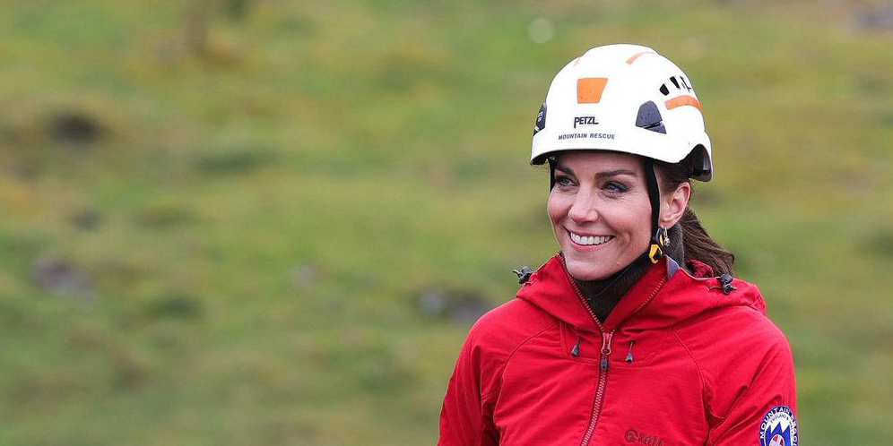 Pesona Kate Middleton Panjat Tebing Kala Ikuti Simulasi Tim Penyelamat Bareng Pangeran William