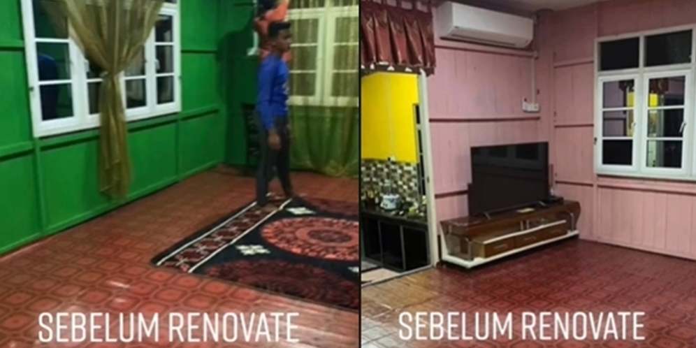 Foto Rumah Kayu Sebelum VS Sesudah Direnovasi, Bak Langit & Bumi, Jadi Mewah Glamor Bak Hotel Berbintang