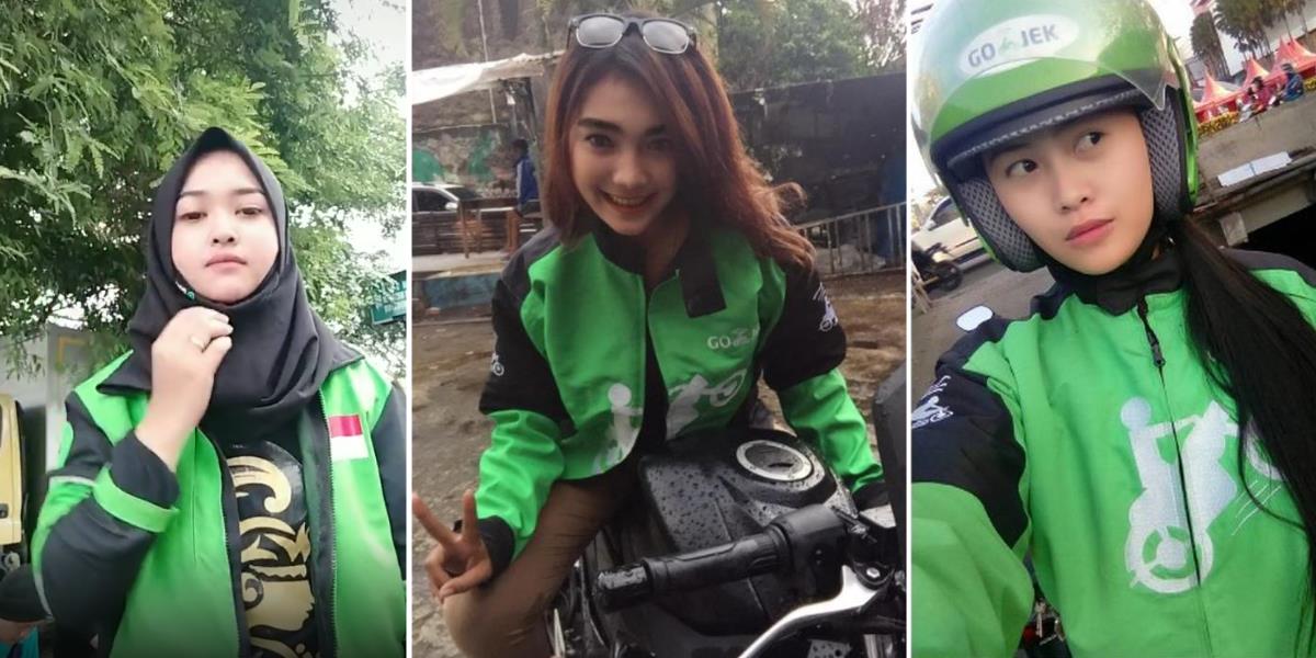 Deretan Potret Driver Ojol Cantik yang Bikin Klepek-klepek, Jadi Betah Dibonceng