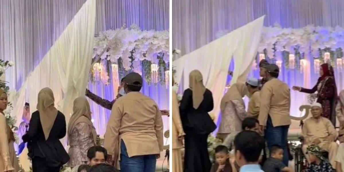 Momen Sedih Pesta Pernikahan, Dekorasi Pelaminan Roboh Saat Tamu Mau Foto, Anak-Anak Jadi Tersangka Utama