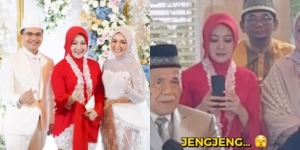 Potret Atalia Istri Ridwan Kamil Datang ke Pernikahan Sahrul Gunawan, Ternyata Salah Kostum…