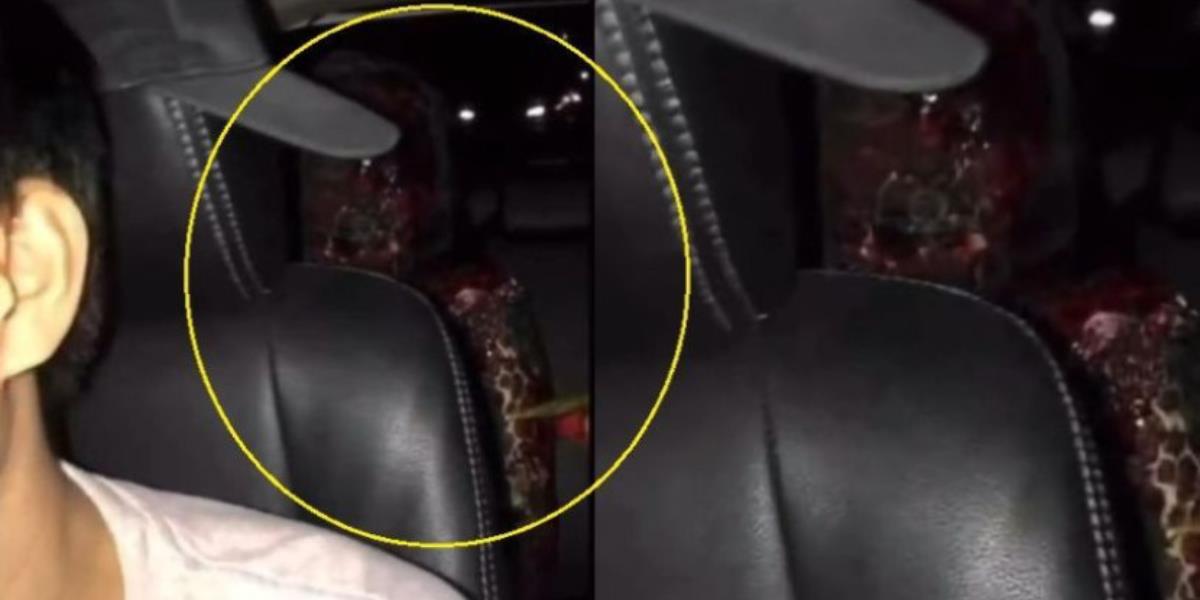 Niat Selfie Malam-malam di Mobil, Pemuda Tak Sengaja Rekam Penampakan Makhluk Seram Seperti Korban Kebakaran di Kursi Belakang