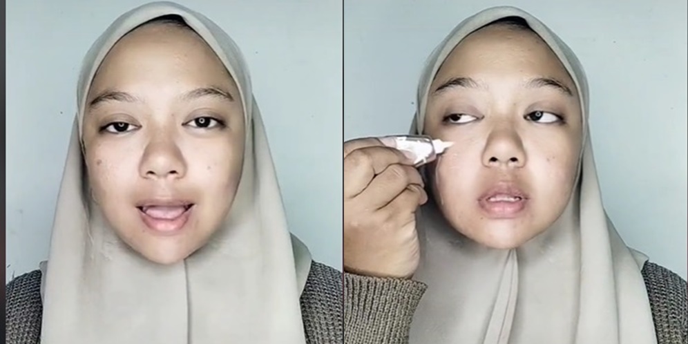 Potret Transformasi Makeup Wanita Ini Bikin Melongo, Hasilnya Bak Langit dan Bumi!