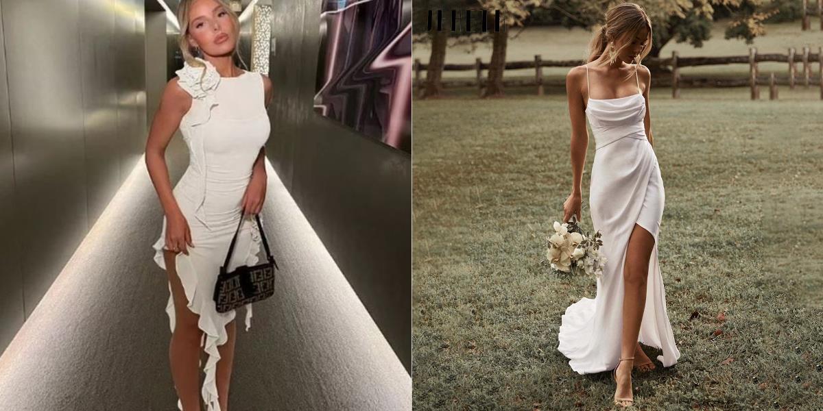 Pakai Gaun Putih Terawang di Pesta Pernikahan Sahabat, Tamu Wanita Ini Banjir Kecaman: Salah Kostum atau Orang Kesasar?