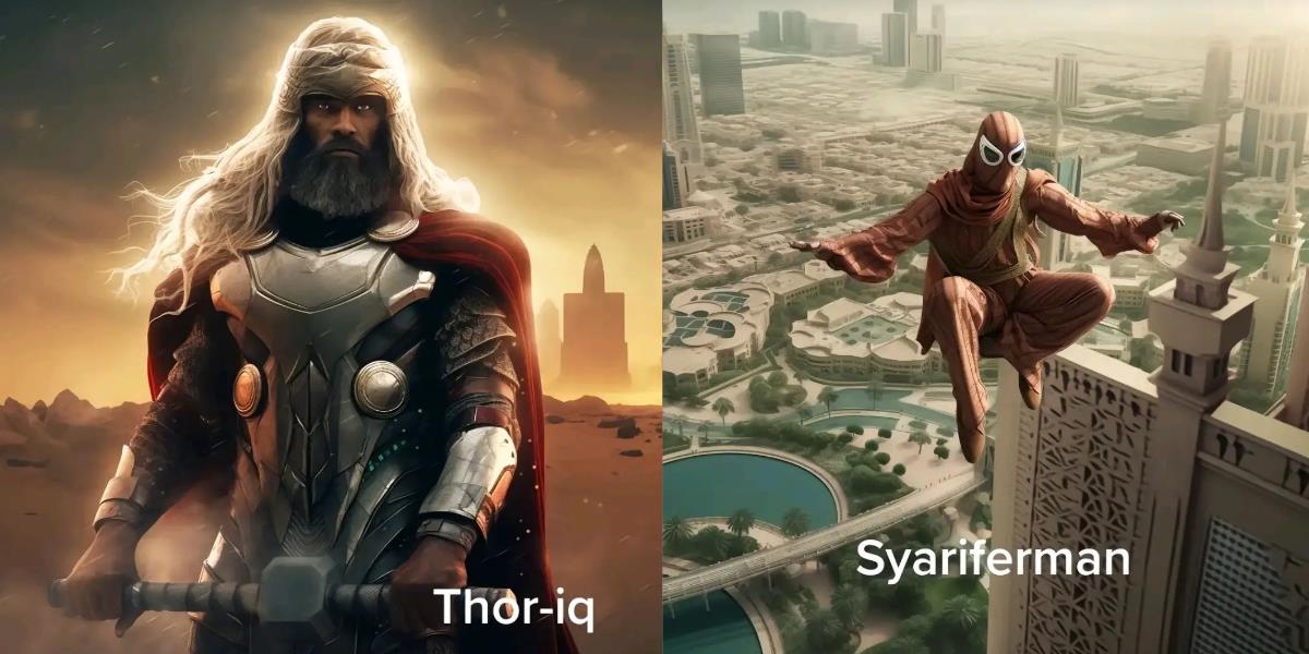 Begini Penampilan Avengers Jika Mereka Jadi Superhero dari Arab, Yang Terakhir Mewakili Banget