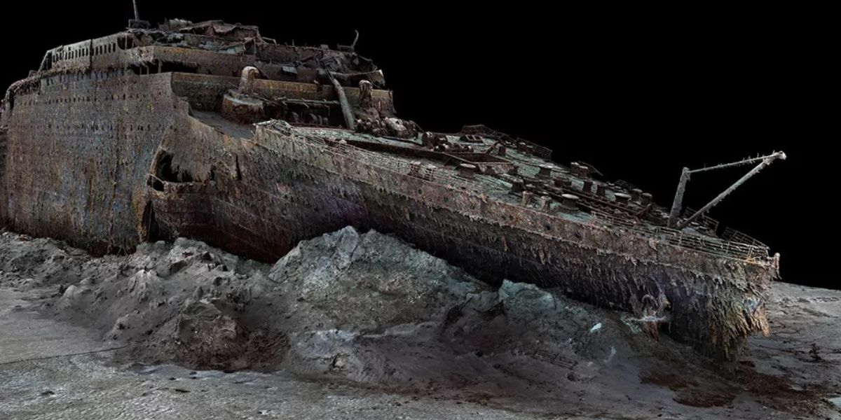 Setelah 111 Tahun Tenggelam, Begini Wujud Utuh Bangkai Titanic di Dasar Laut