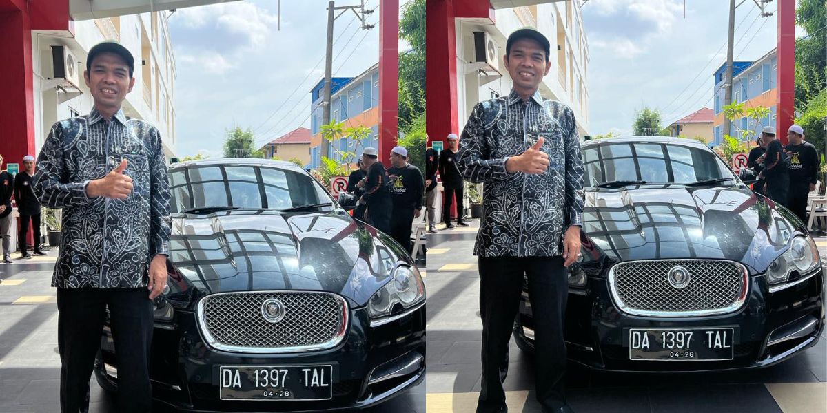 Heboh Ustaz Abdul Somad dapat Hadiah Mobil Jaguar, Pilih Dilelang Buat Donasi Pesantren