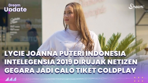Lycie Joanna Puteri Indonesia Intelegensia 2019 Jadi Calo Tiket Coldplay, Jadi Bulan-Bulanan Netizen