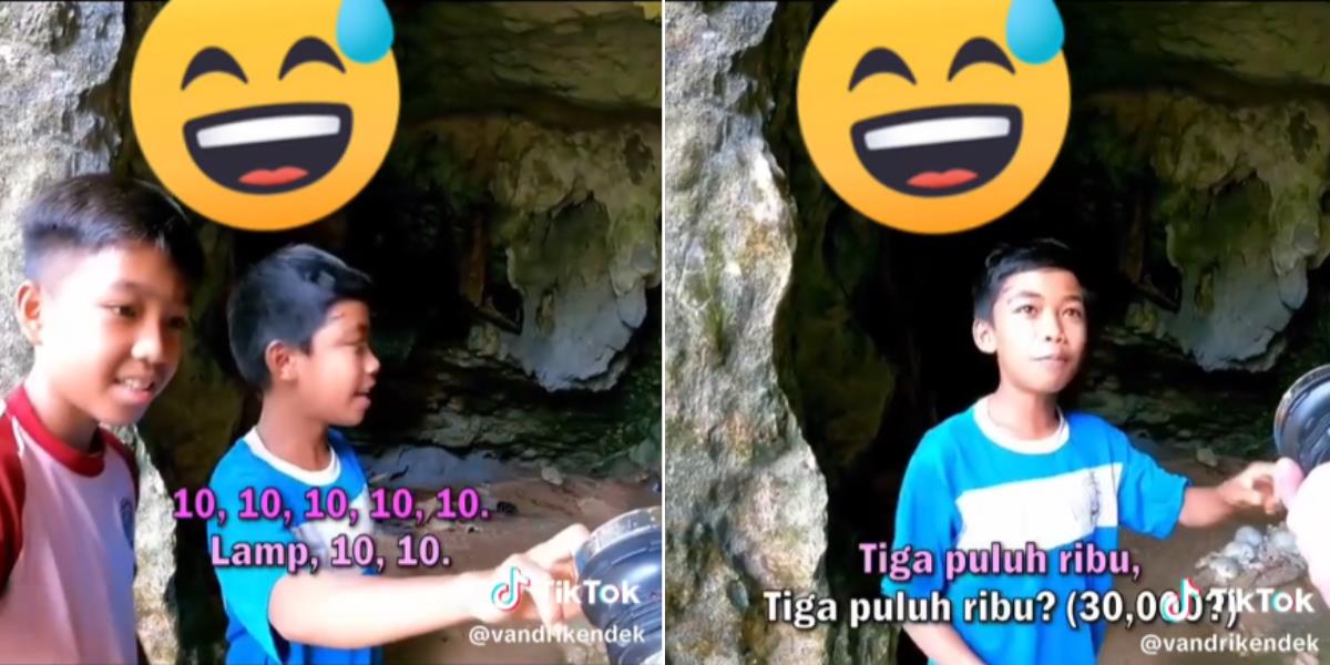 Aksi Kocak Bocah Toraja Jelaskan Tarifnya ke Turis Asing Pakai Bahasa Inggris, Mau Bilang Rp30 Ribu Cukup Sebut 'Ten, Ten, Ten'