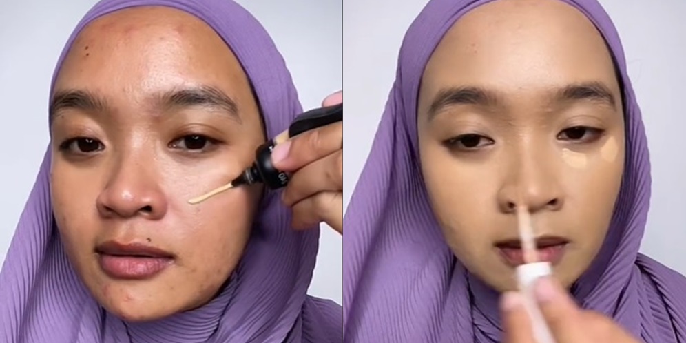 Wanita Ini Ditantang Recretae Makeup Ala Inara Rusli, Hasilnya Bikin Melongo, Netizen: `Bikin Virgoun Bingung`