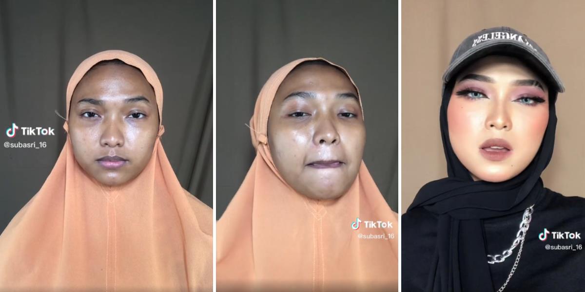 Transformasi Wajah Cewek Berkulit Sawo Matang Cenderung Gelap Jadi Cantik Glowing Up, Netizen: 'Kayak Beda Orang'
