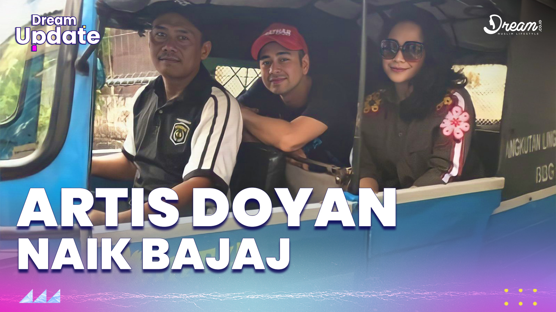 Potret Artis Tajir Melintir yang Doyan Naik Bajaj, Mobil Mewah Dibiarin Mangkrak di Rumah