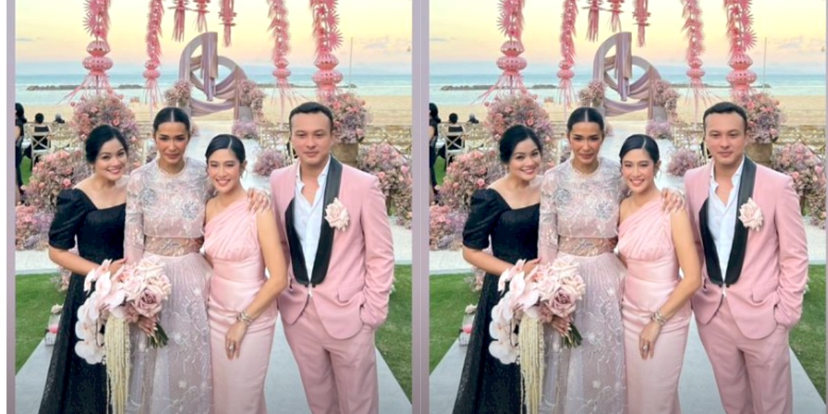 Reuni Pemain AADC di Pernikahan Adinia Wirasti, Penampilan Dian Sastro dan Nicholas Saputra Pakai Outfit Pink Jadi Sorotan