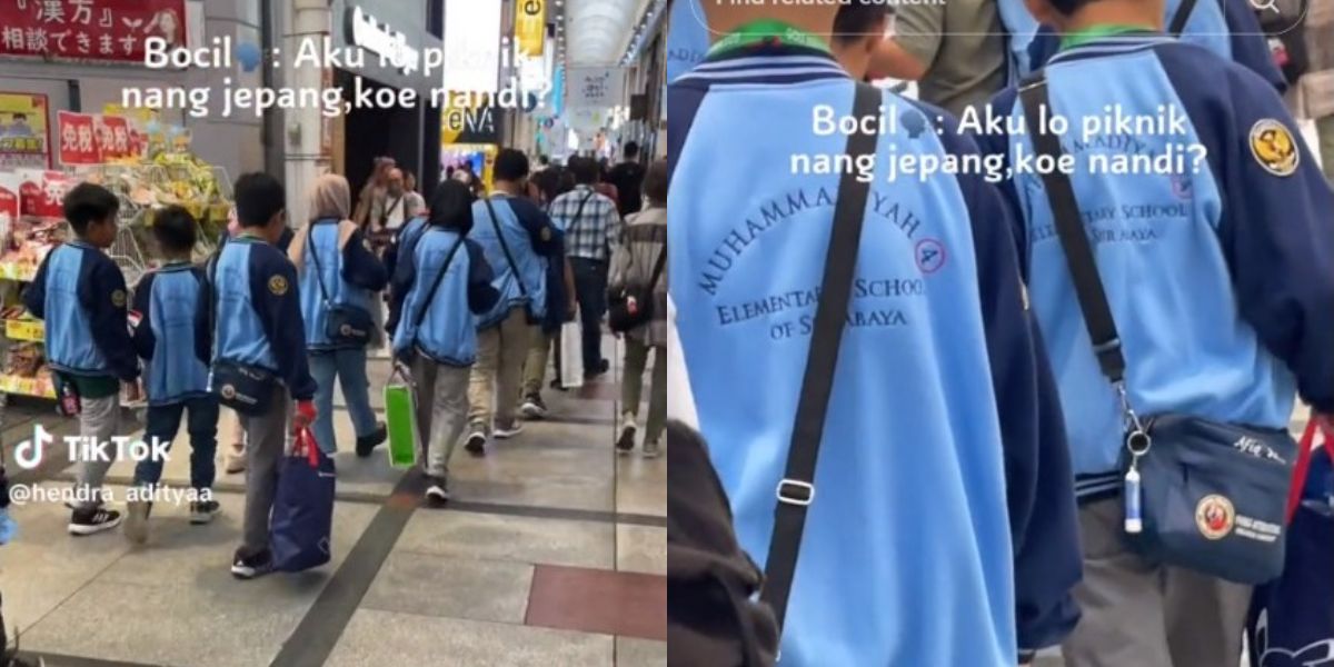 Video Viral Murid SD di Surabaya Study Tour ke Jepang, Komentar Netizen Meratap Nasib Bikin Ngakak