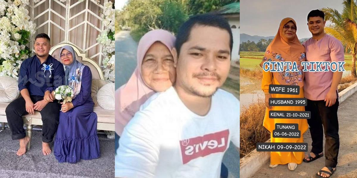 Viral! Pernikahan Nenek dengan Pemuda Terpaut Usia 35 Tahun, Berawal dari Kenalan di TikTok